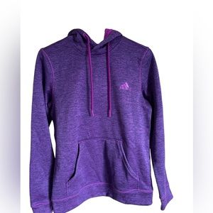 Purple adidas hoodie